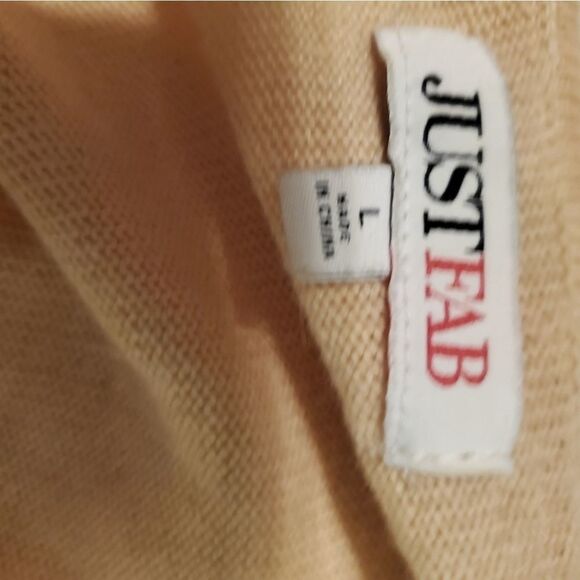 JUST Fab asymmetrical cardigan sz lg - Picture 5 of 6